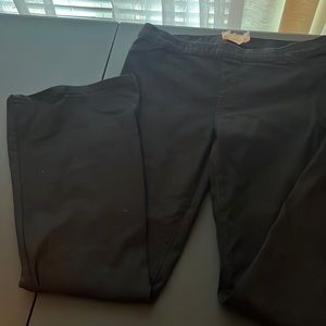 Black flare jeans